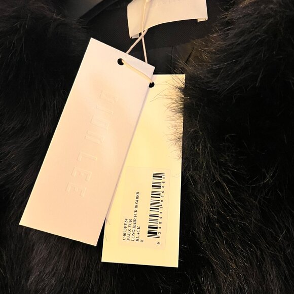 NWT Dion Lee Faux Fur Bomber Jacket Size Small - Picture 7 of 8